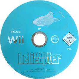 Cartridge artwork for Radio Helicopter on the Nintendo Wii.