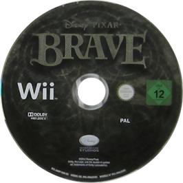 Cartridge artwork for Rebelle on the Nintendo Wii.
