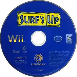 Cartridge artwork for Rois De La Glisse, Les on the Nintendo Wii.