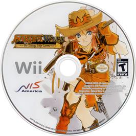 Cartridge artwork for Sakura Wars - So Long, My Love on the Nintendo Wii.