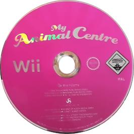 Cartridge artwork for Sos Animaux on the Nintendo Wii.