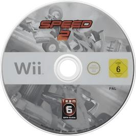 Cartridge artwork for Speed 2 on the Nintendo Wii.