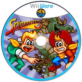 Cartridge artwork for Spin Master (NG) on the Nintendo Wii.