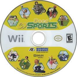 Cartridge artwork for Sports Island on the Nintendo Wii.