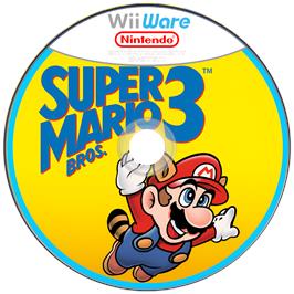 Cartridge artwork for Super Mario Bros. 3 (NES) on the Nintendo Wii.