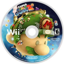 Cartridge artwork for Super Mario Galaxy 2 on the Nintendo Wii.