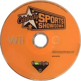 Cartridge artwork for Tournoi Des Célébrités, Le on the Nintendo Wii.