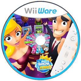 Cartridge artwork for Tv Show King on the Nintendo Wii.