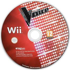 Cartridge artwork for Voice of Germany, The on the Nintendo Wii.