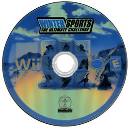 Cartridge artwork for Winter Sports 2008 - The Ultimate Challenge on the Nintendo Wii.