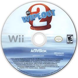 Cartridge artwork for Wipeout - The Game 2 on the Nintendo Wii.
