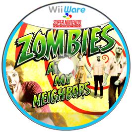 Cartridge artwork for Zombies!!! on the Nintendo Wii.