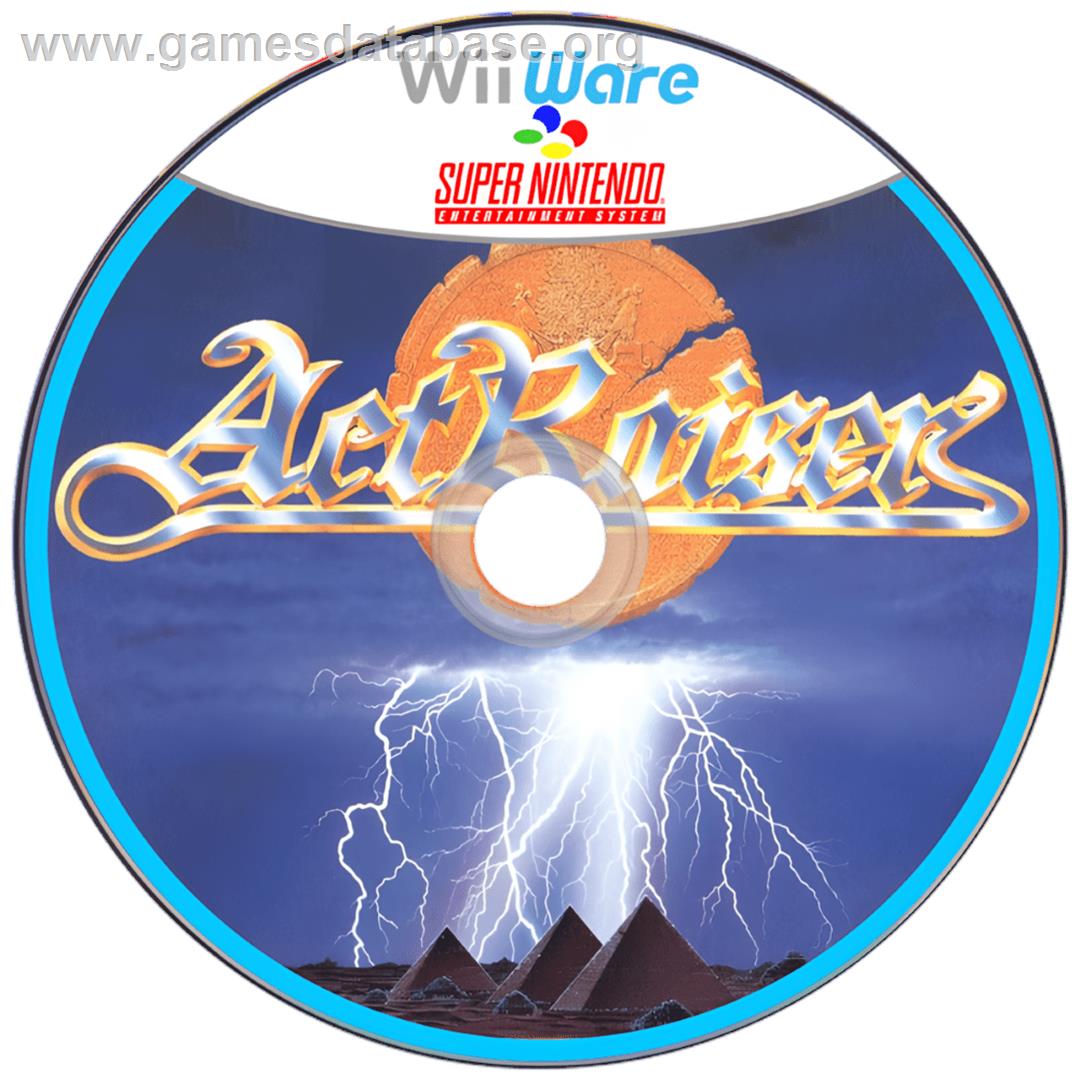 Actraiser (SNES) - Nintendo Wii - Artwork - Cartridge