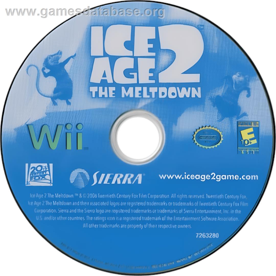 Age De Glace 2, L' - Nintendo Wii - Artwork - Cartridge