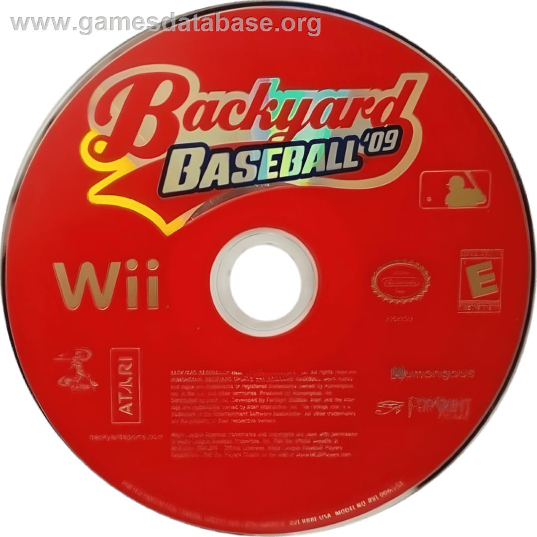 Backyard Baseball '09 - Nintendo Wii - Artwork - Cartridge