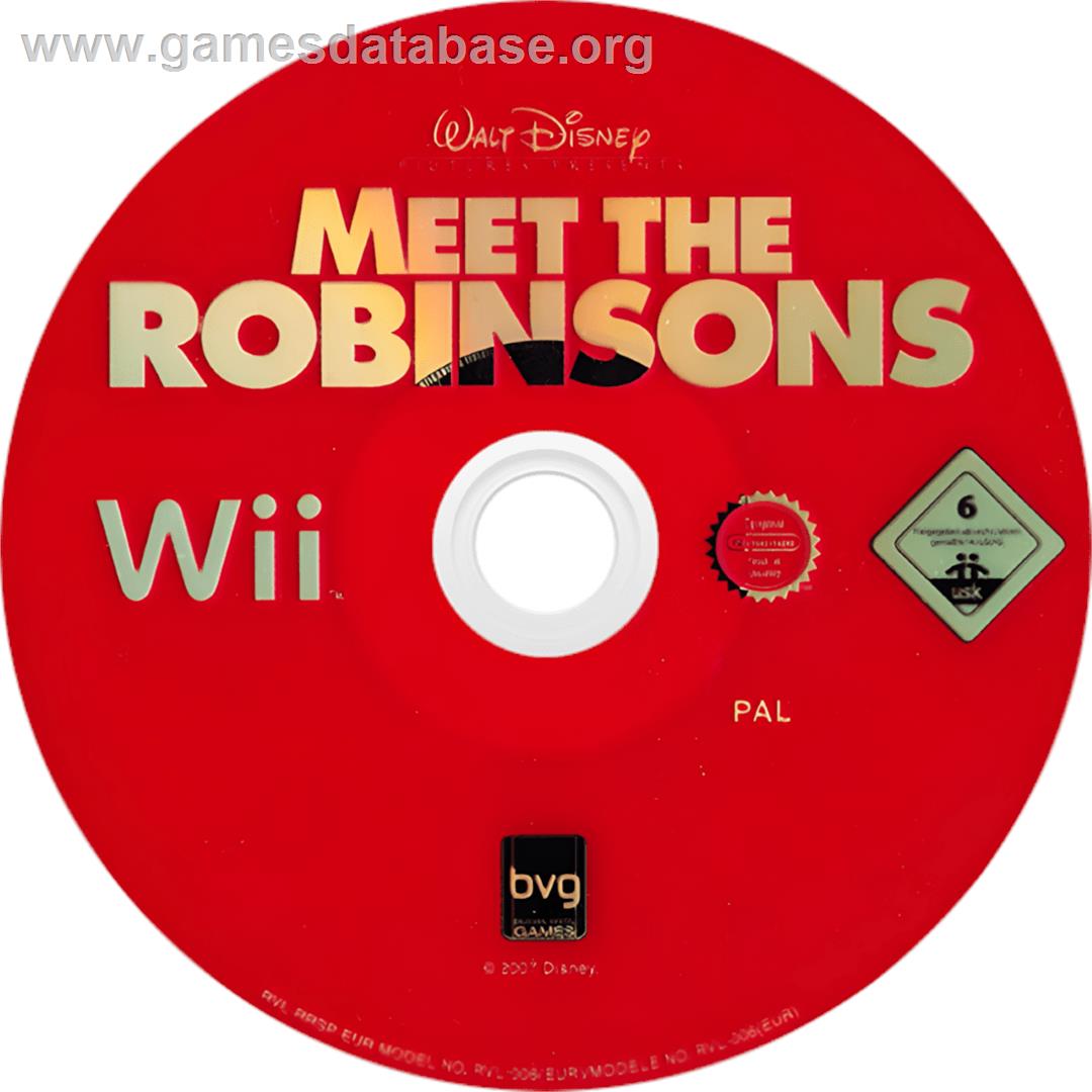Bienvenue Chez Les Robinson - Nintendo Wii - Artwork - Cartridge