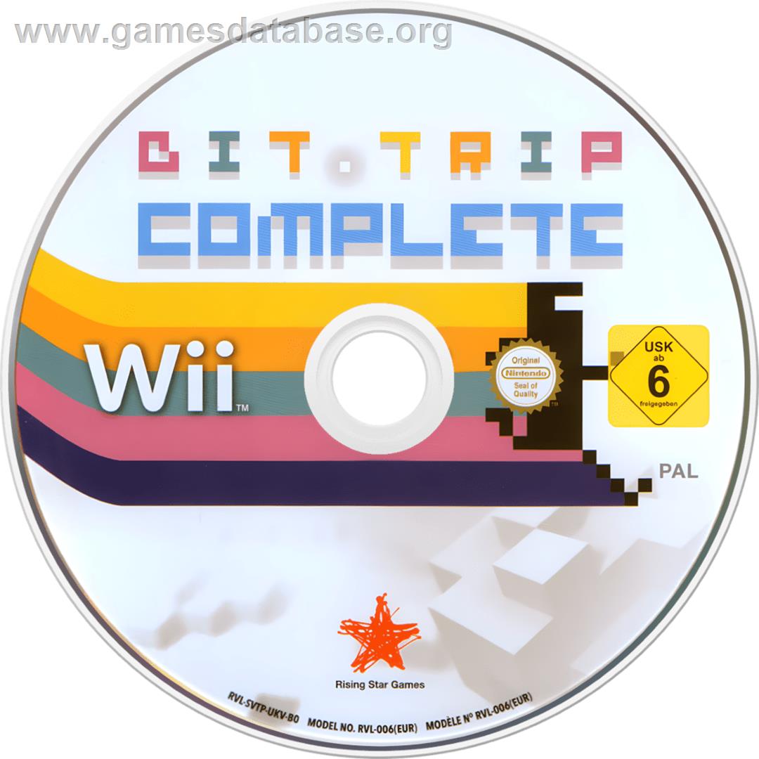 Bit.trip Complete - Nintendo Wii - Artwork - Cartridge