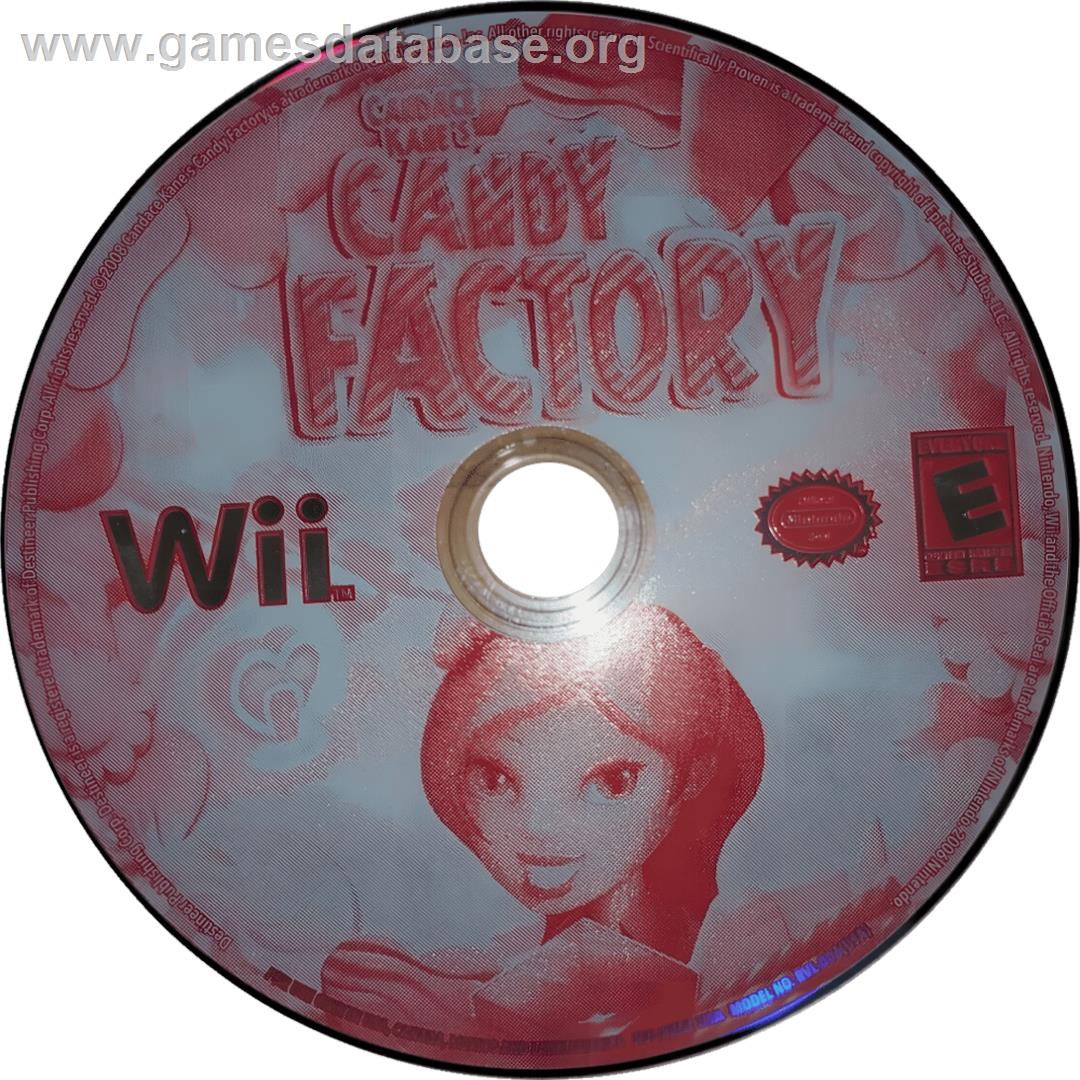 Candace Kane's Candy Factory - Nintendo Wii - Artwork - Cartridge
