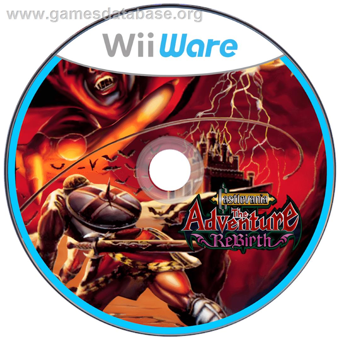 Castlevania - The Adventure Rebirth - Nintendo Wii - Artwork - Cartridge