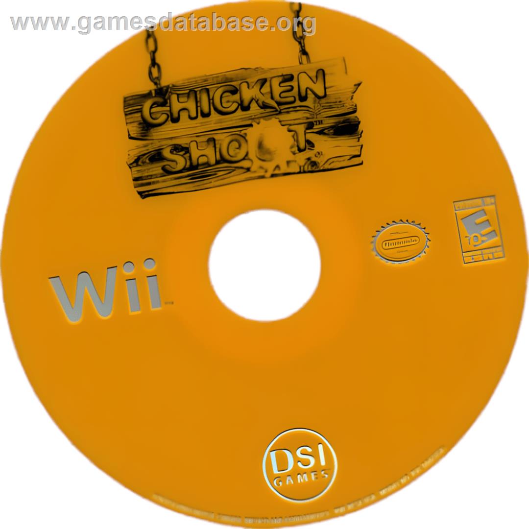 Chicken Shoot - Nintendo Wii - Artwork - Cartridge