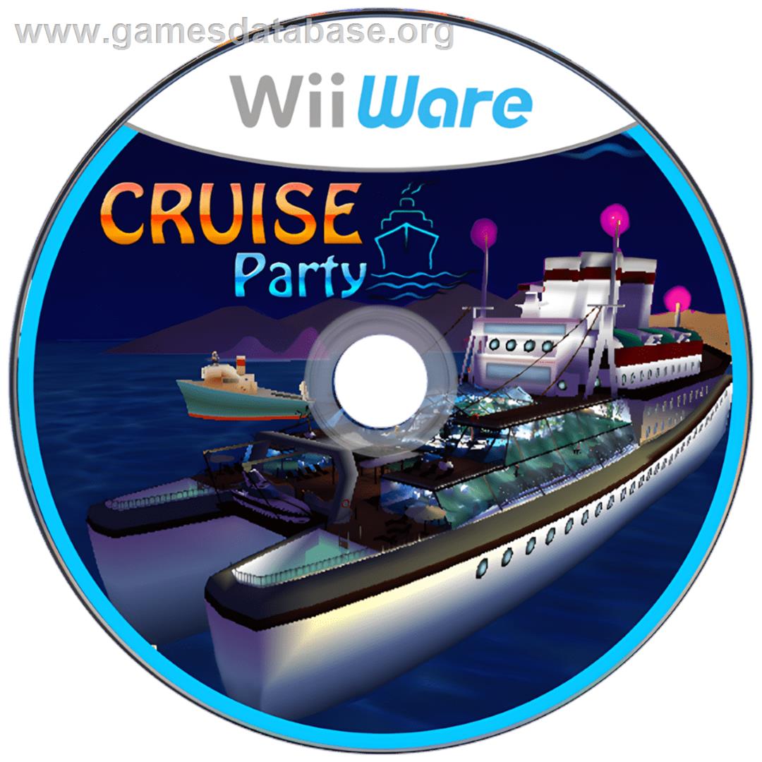 Cruise Party - Nintendo Wii - Artwork - Cartridge