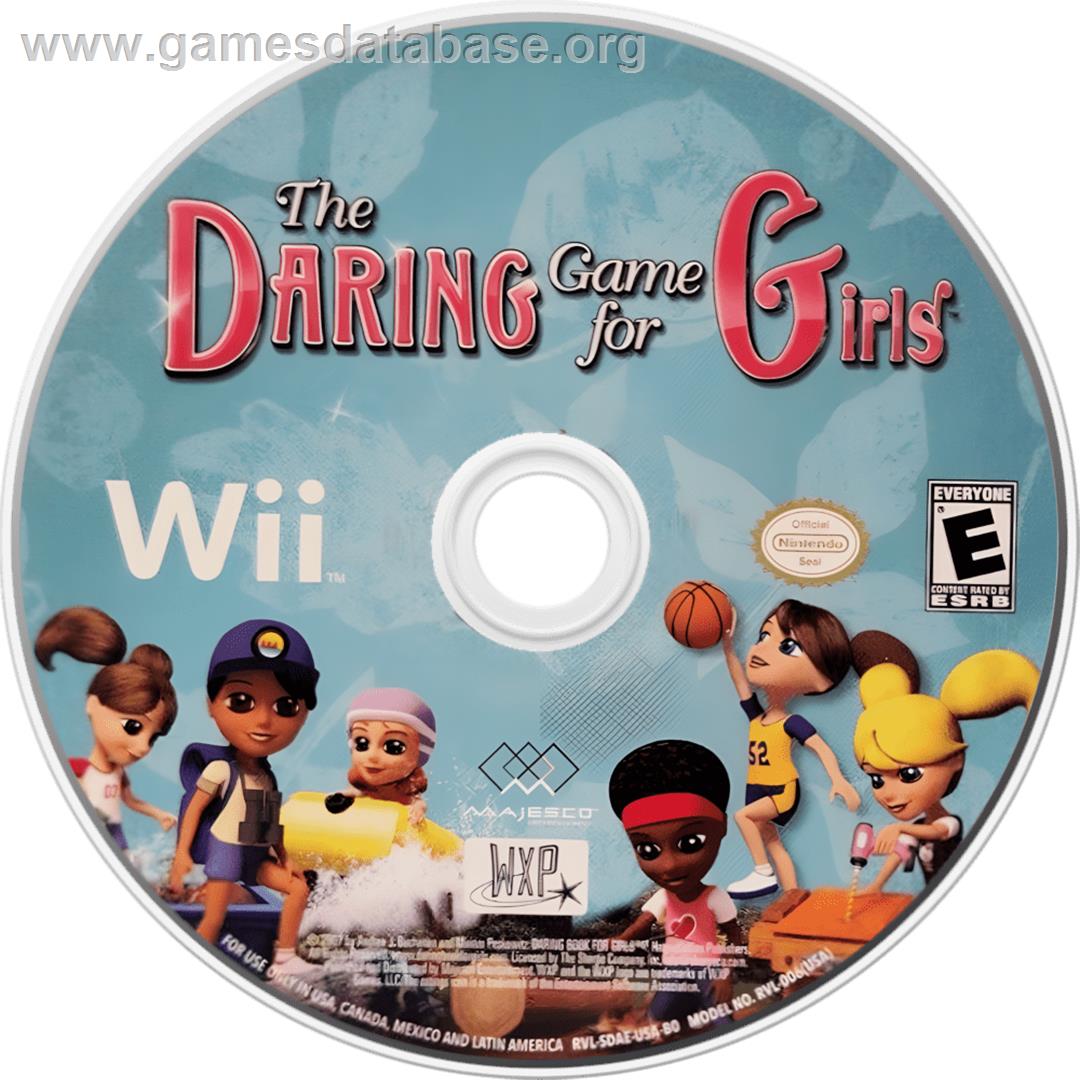Daring Game For Girls, The - Nintendo Wii - Artwork - Cartridge