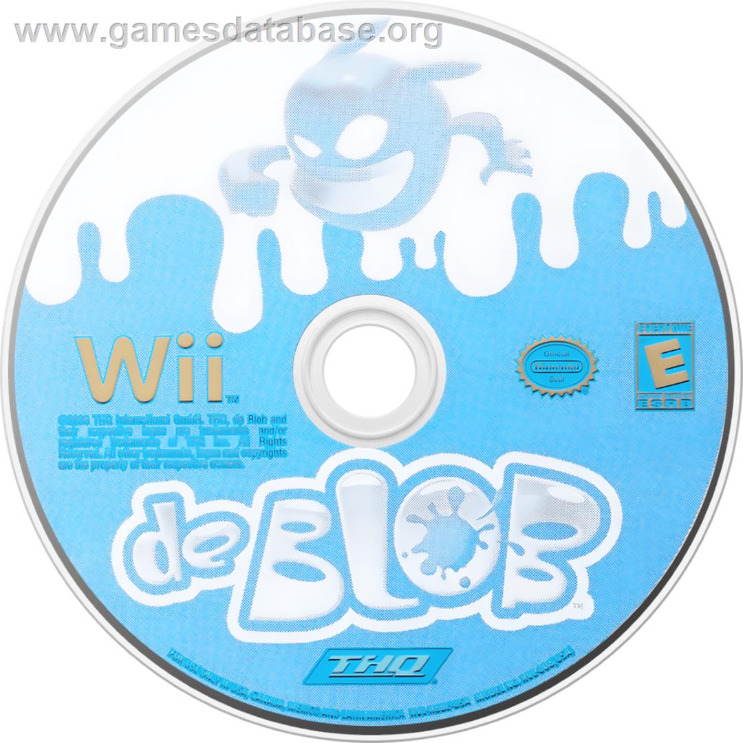 De Blob - Nintendo Wii - Artwork - Cartridge