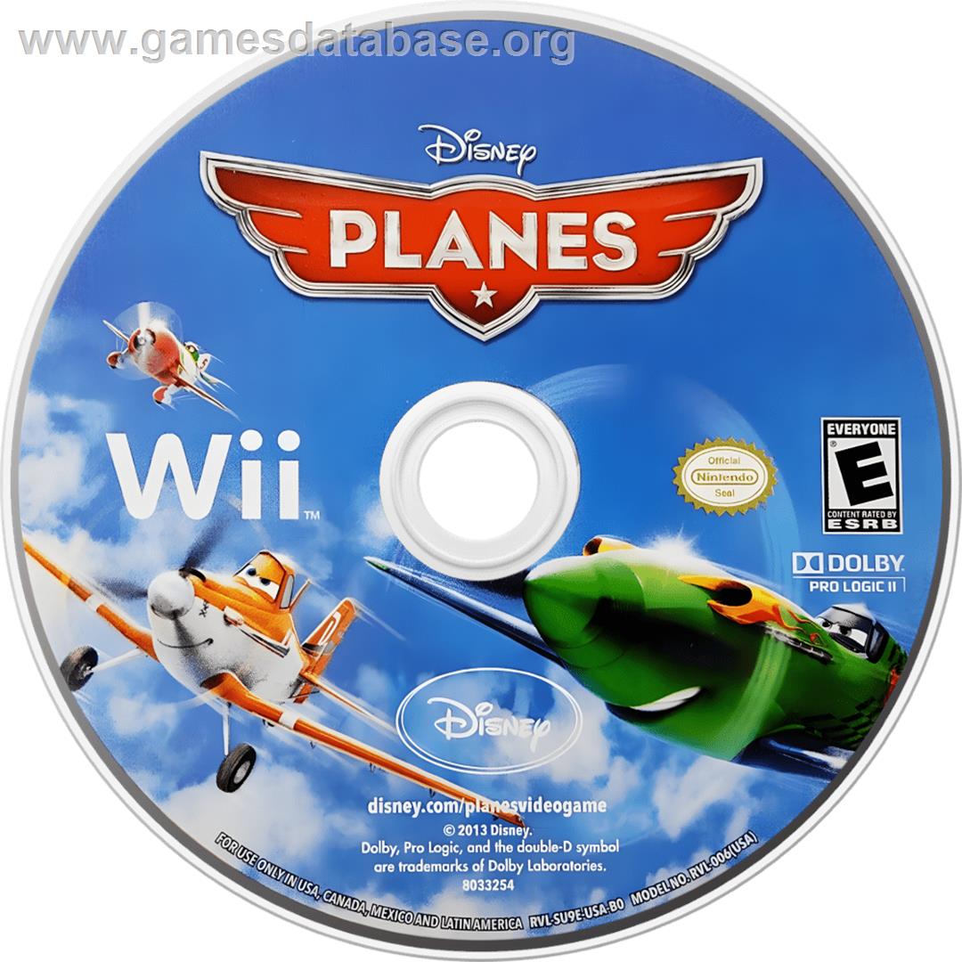 Disney Planes - Nintendo Wii - Artwork - Cartridge