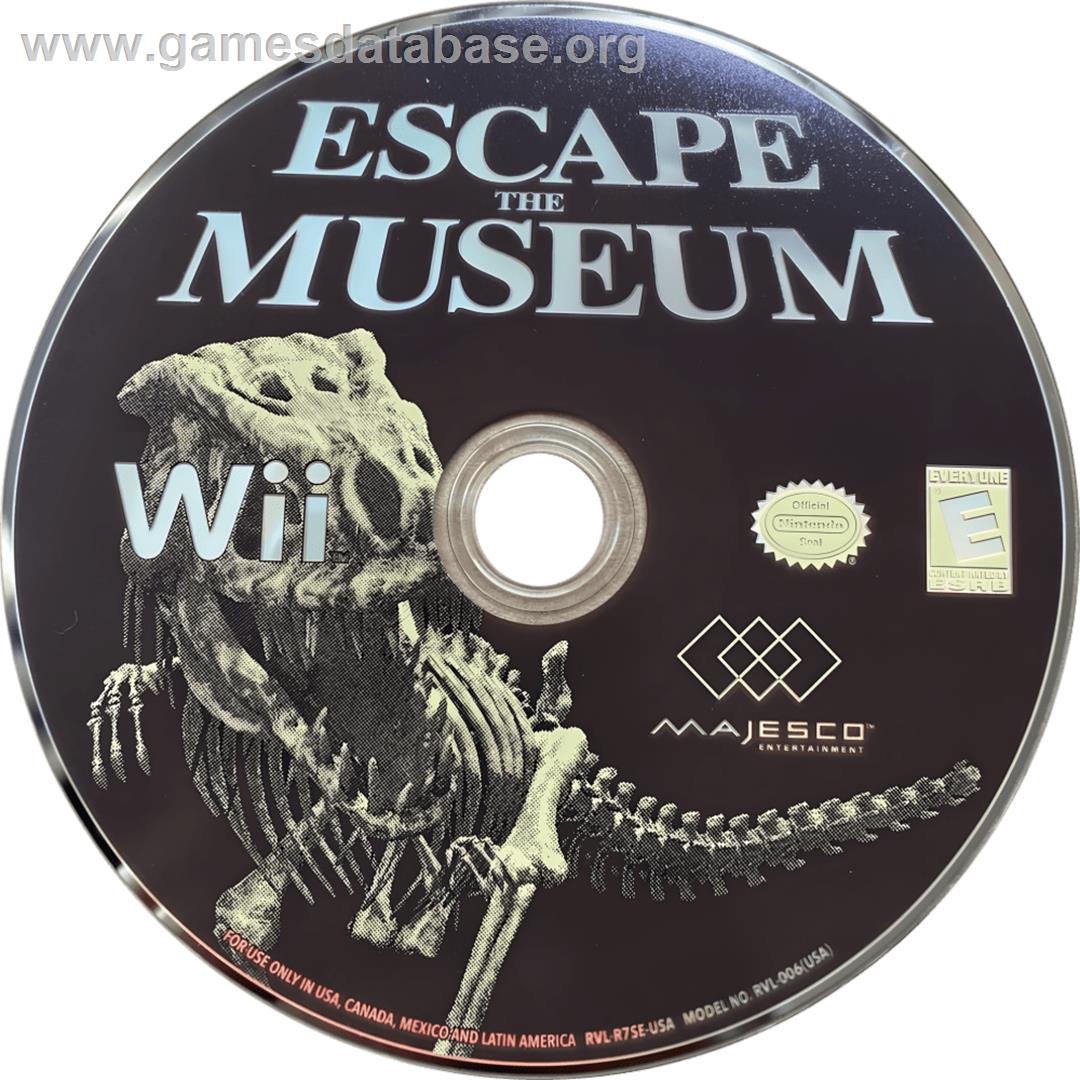 Escape The Museum - Nintendo Wii - Artwork - Cartridge