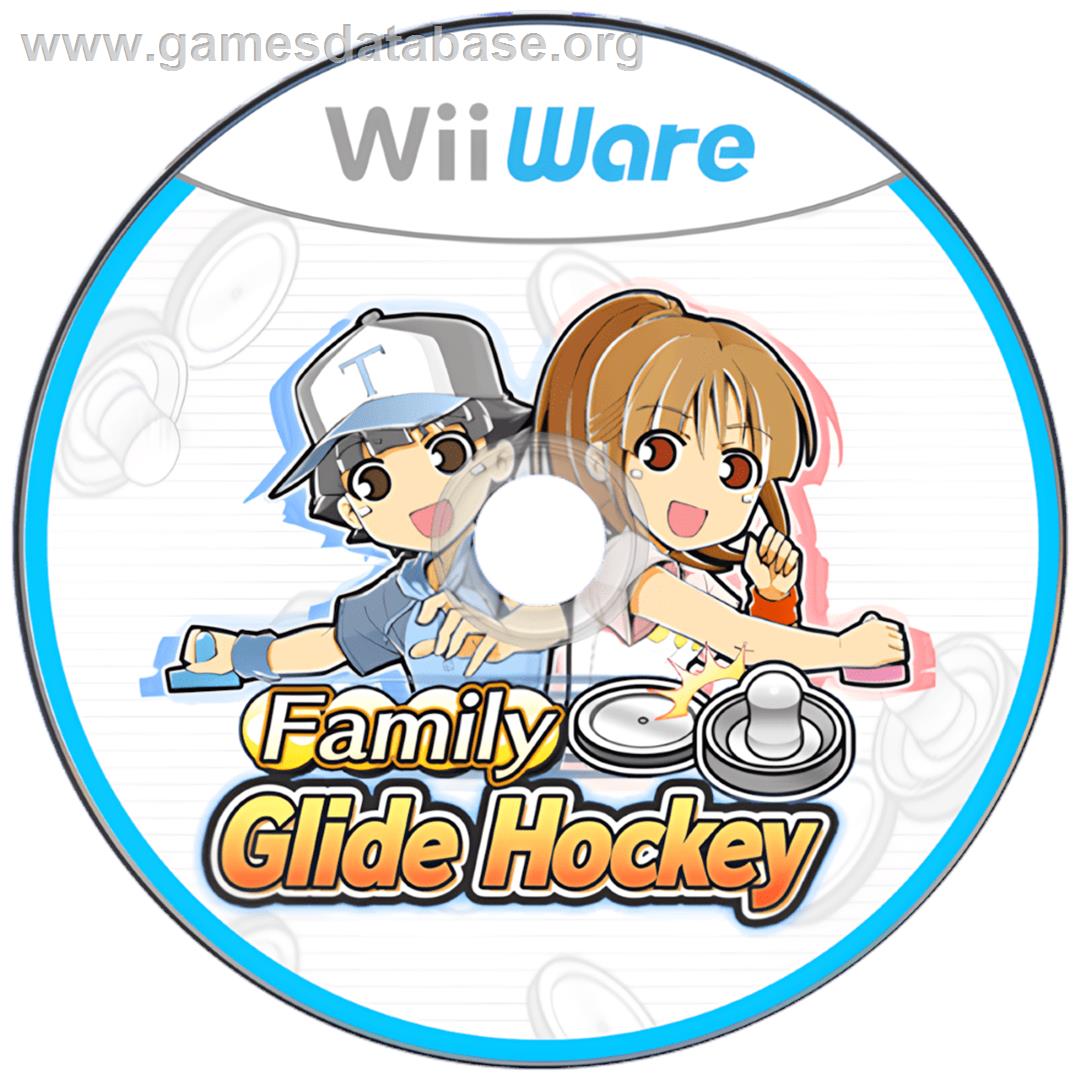 Family Glide Hockey - Nintendo Wii - Artwork - Cartridge