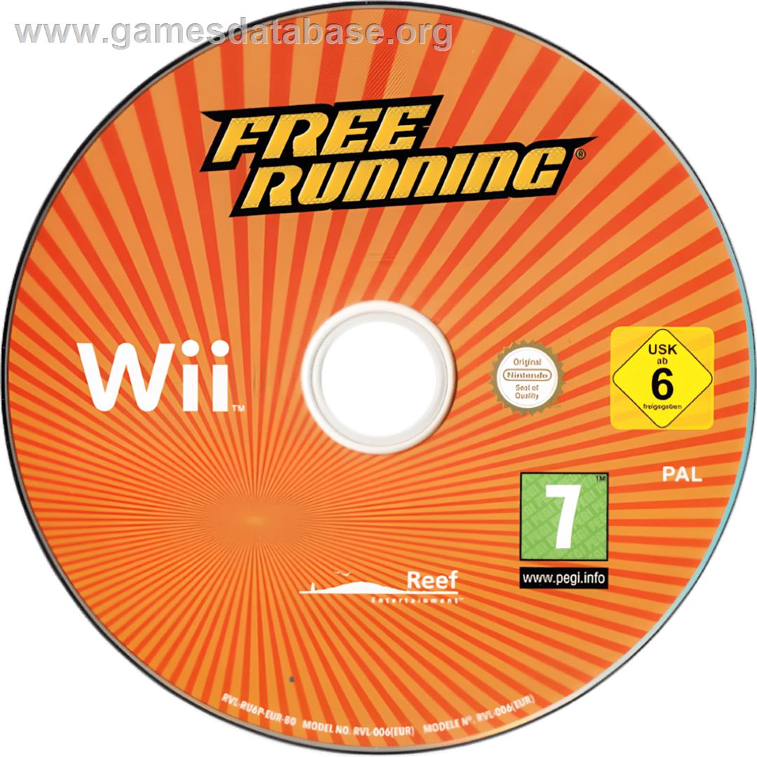 Free Running - Nintendo Wii - Artwork - Cartridge
