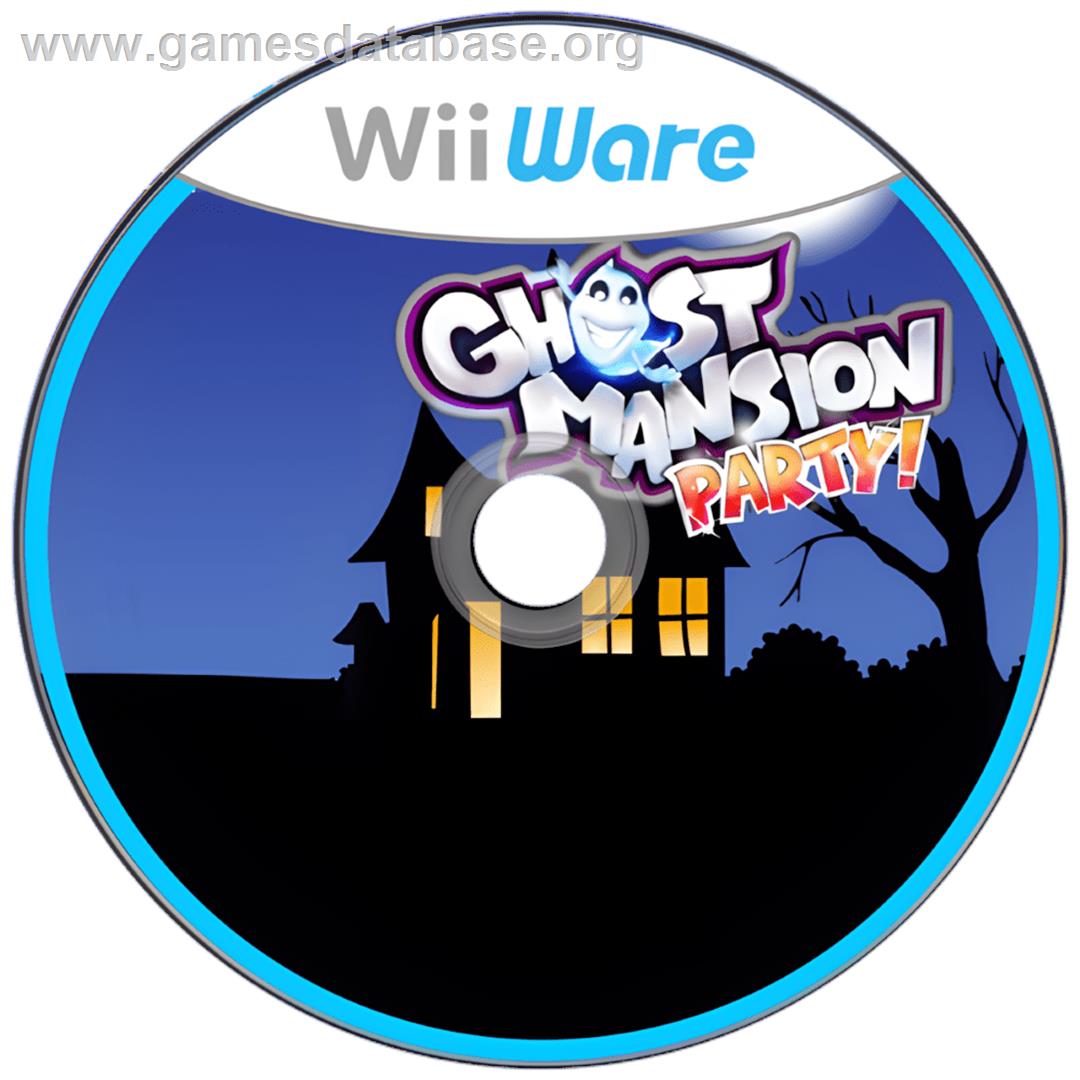 Ghost Mansion Party - Nintendo Wii - Artwork - Cartridge