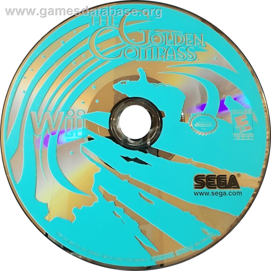 Golden Compass, The - Nintendo Wii - Artwork - Cartridge