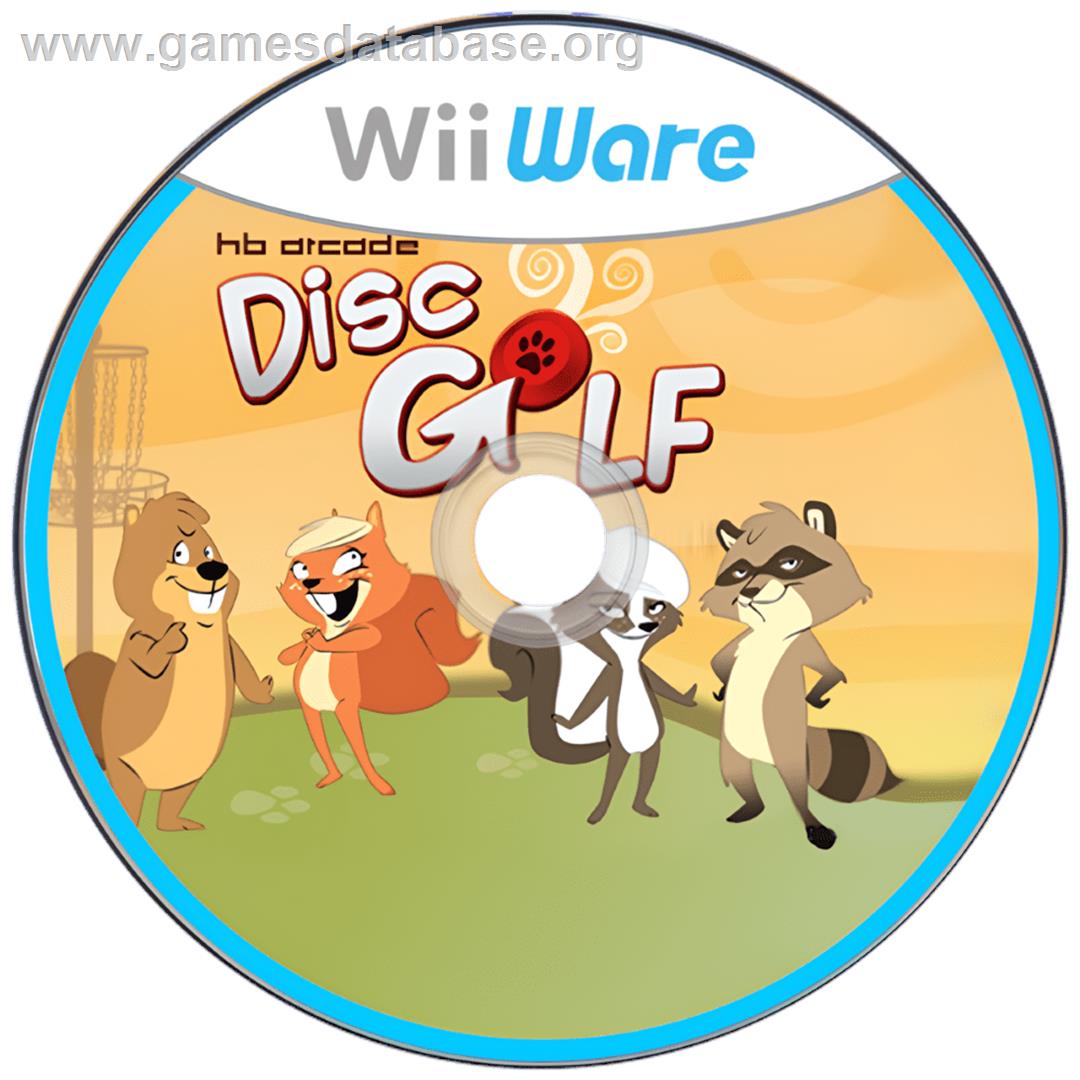 HB Arcade Disc Golf - Nintendo Wii - Artwork - Cartridge