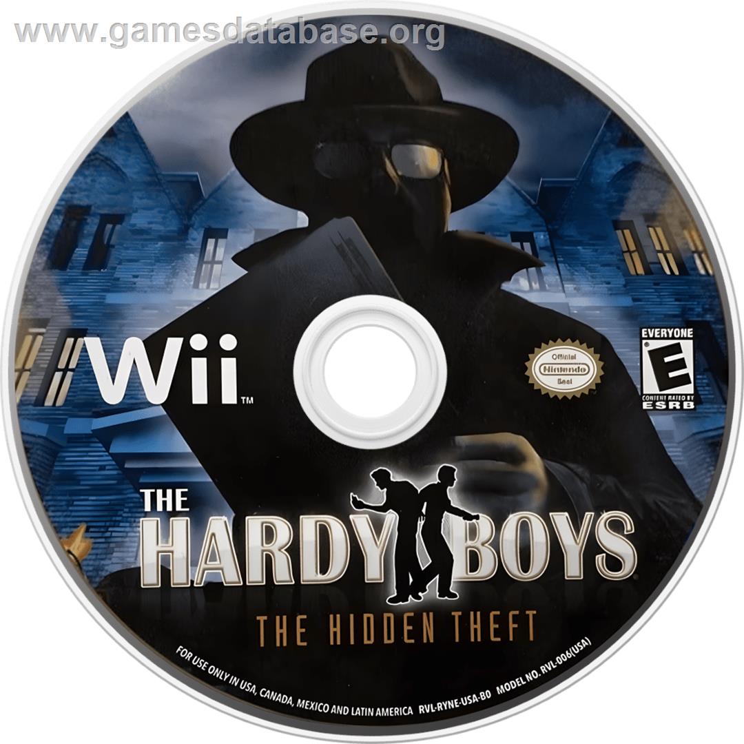 Hardy Boys - The Hidden Theft, The - Nintendo Wii - Artwork - Cartridge