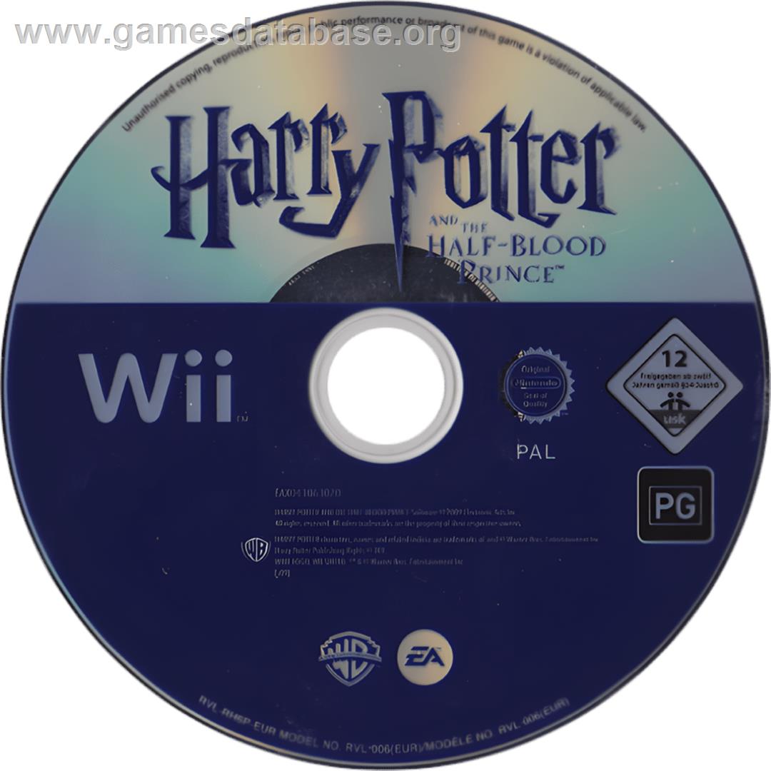 Harry Potter And The Half-blood Prince - Nintendo Wii - Artwork - Cartridge