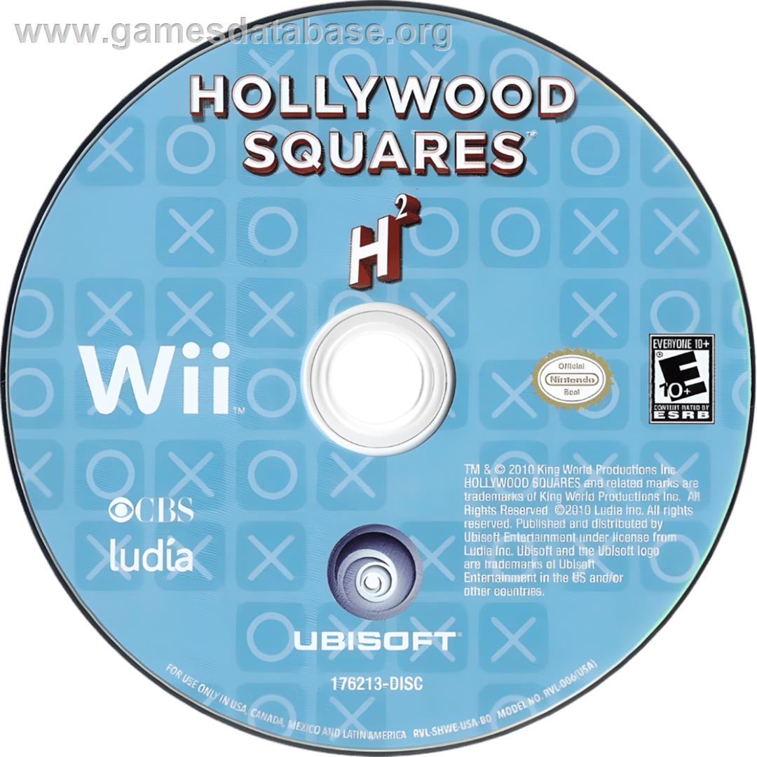 Hollywood Squares - Nintendo Wii - Artwork - Cartridge