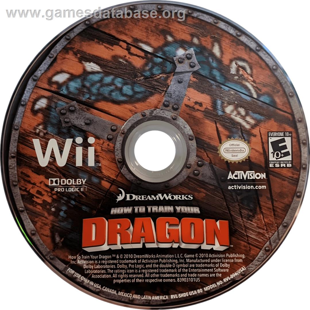 How To Train Your Dragon - Nintendo Wii - Artwork - Cartridge