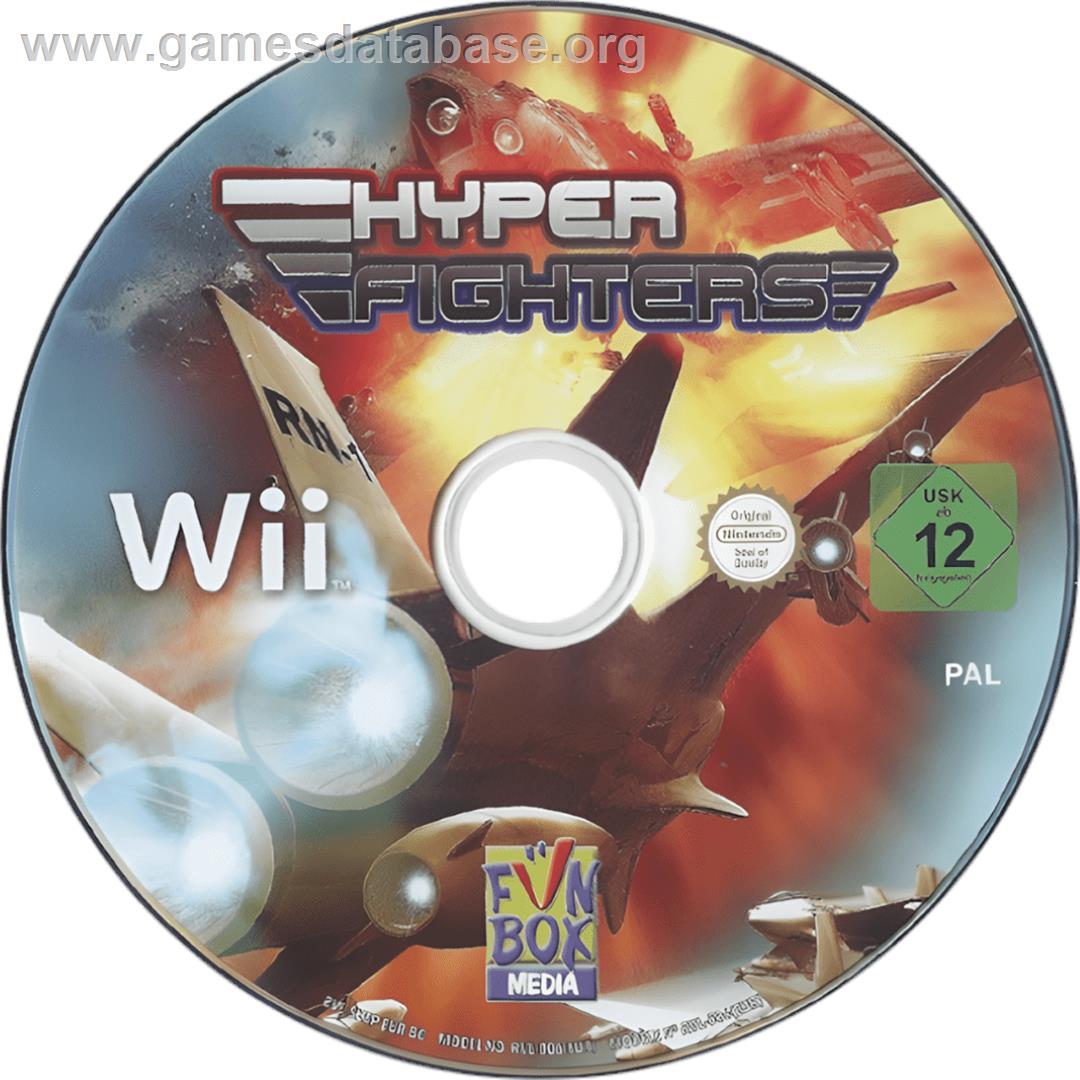 Hyper Fighters - Nintendo Wii - Artwork - Cartridge