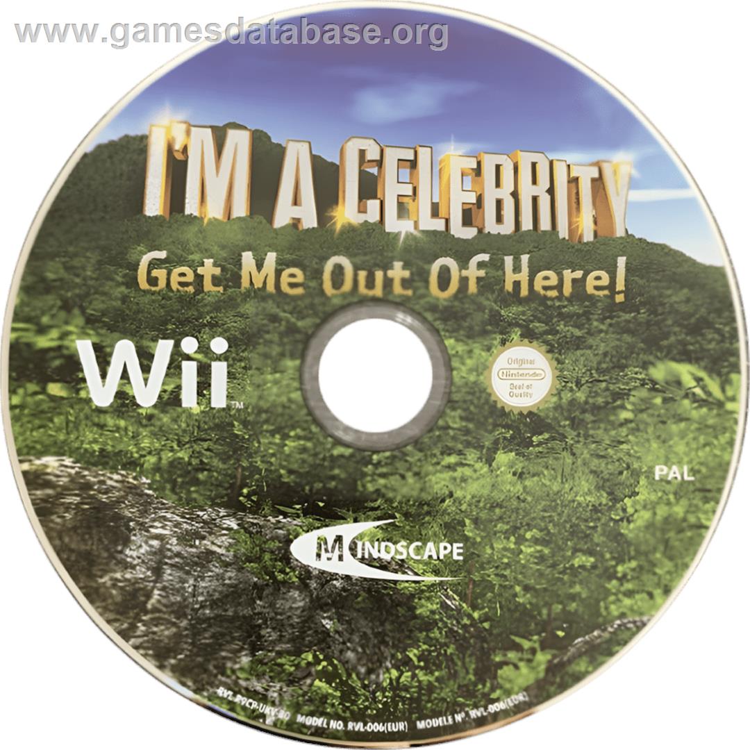 I'm A Celebrity... Get Me Out of Here! - Nintendo Wii - Artwork - Cartridge