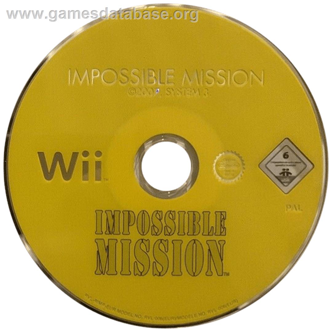 Impossible Mission - Nintendo Wii - Artwork - Cartridge