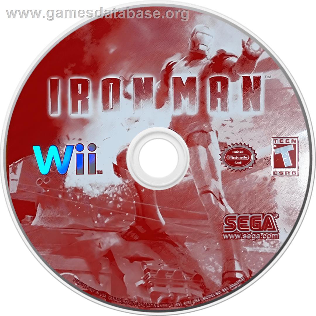 Iron Man - Nintendo Wii - Artwork - Cartridge