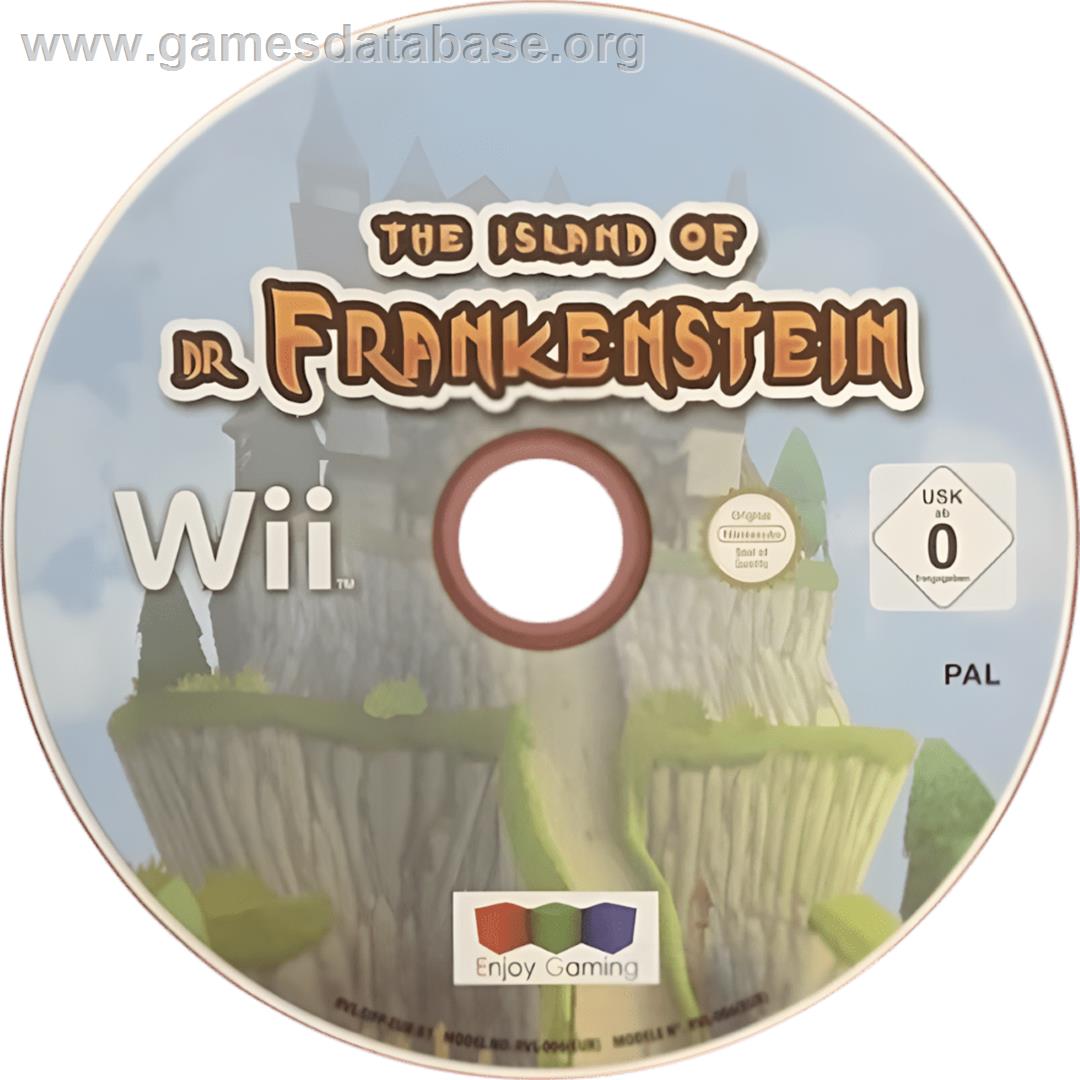 Island of Dr. Frankenstein, The - Nintendo Wii - Artwork - Cartridge