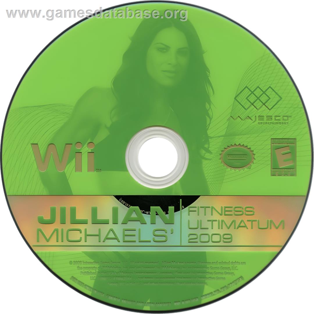 Jillian Michaels Fitness Ultimatum - Nintendo Wii - Artwork - Cartridge