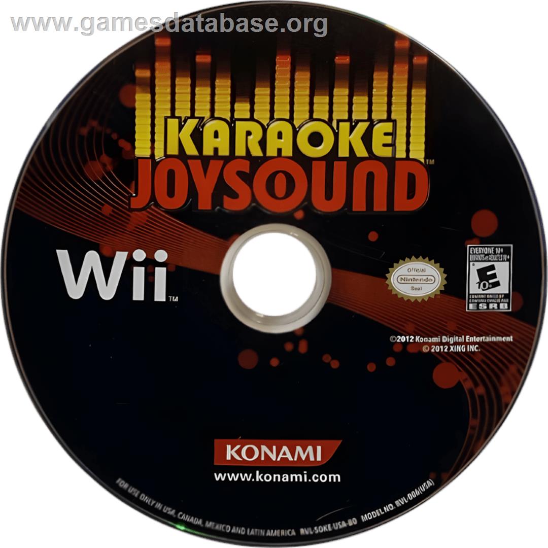 Joysound Wii Super Dx - Nintendo Wii - Artwork - Cartridge