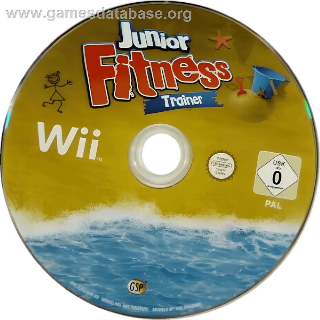 Junior Fitness Trainer - Nintendo Wii - Artwork - Cartridge