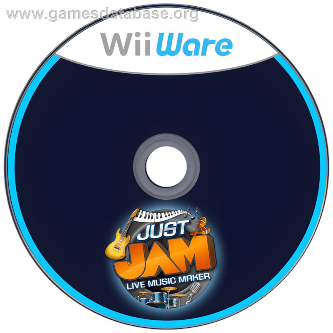 Just JAM - Nintendo Wii - Artwork - Cartridge