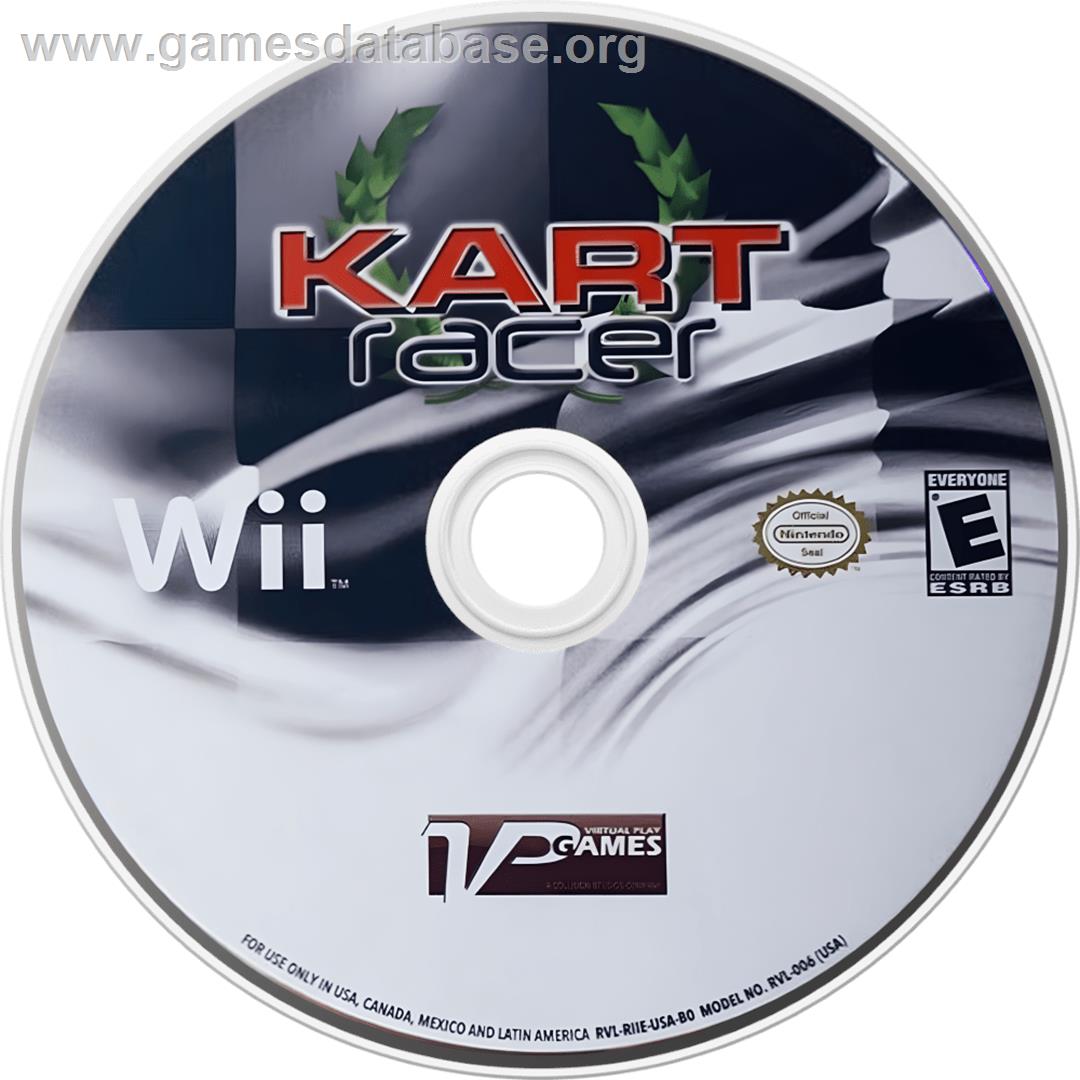 Kart Racer - Nintendo Wii - Artwork - Cartridge
