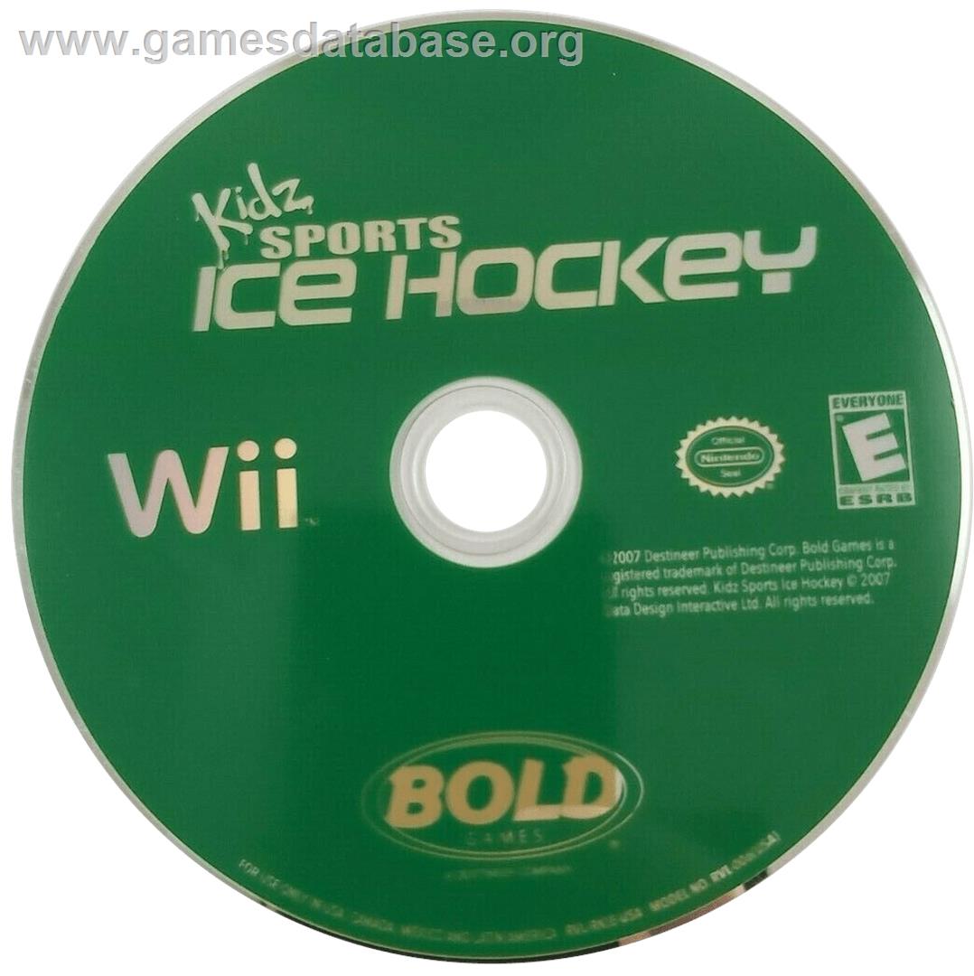 Kidz Sports Ice Hockey - Nintendo Wii - Artwork - Cartridge