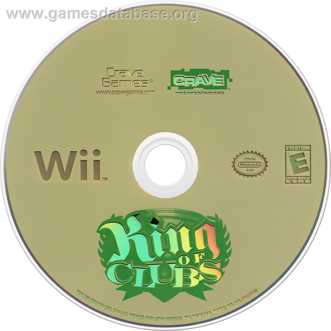 King Of Clubs - Nintendo Wii - Artwork - Cartridge